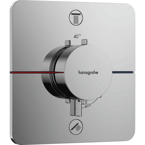Vanová baterie Hansgrohe ShowerSelect Comfort Q bez podomítkového tělesa chrom 15586000