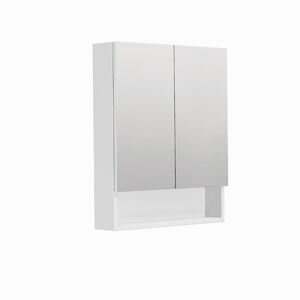 Zrcadlová skříňka SAT Cubeway 14x72 cm lamino bílá lesk GALCU60BL