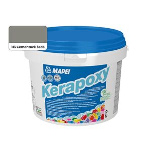 Spárovací hmota Mapei Kerapoxy cementově šedá 10 kg R2T MAPX10113