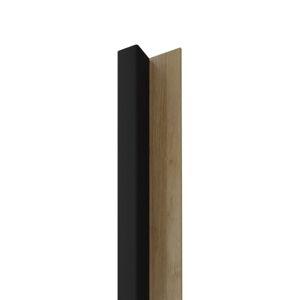 Obkladová lamela Fineza Spline Slim Black 5,8x265 cm mat SPLINEBO1S